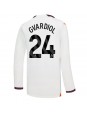 Manchester City Josko Gvardiol #24 Replika Borta Kläder 2023-24 Långärmad